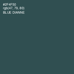 #2F4F50 - Blue Dianne Color Image